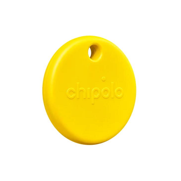 Chipolo POP para Google y Apple - Localizador Bluetooth Inteligente Compatible con Apple Find My y Google Find My Device - Blanco