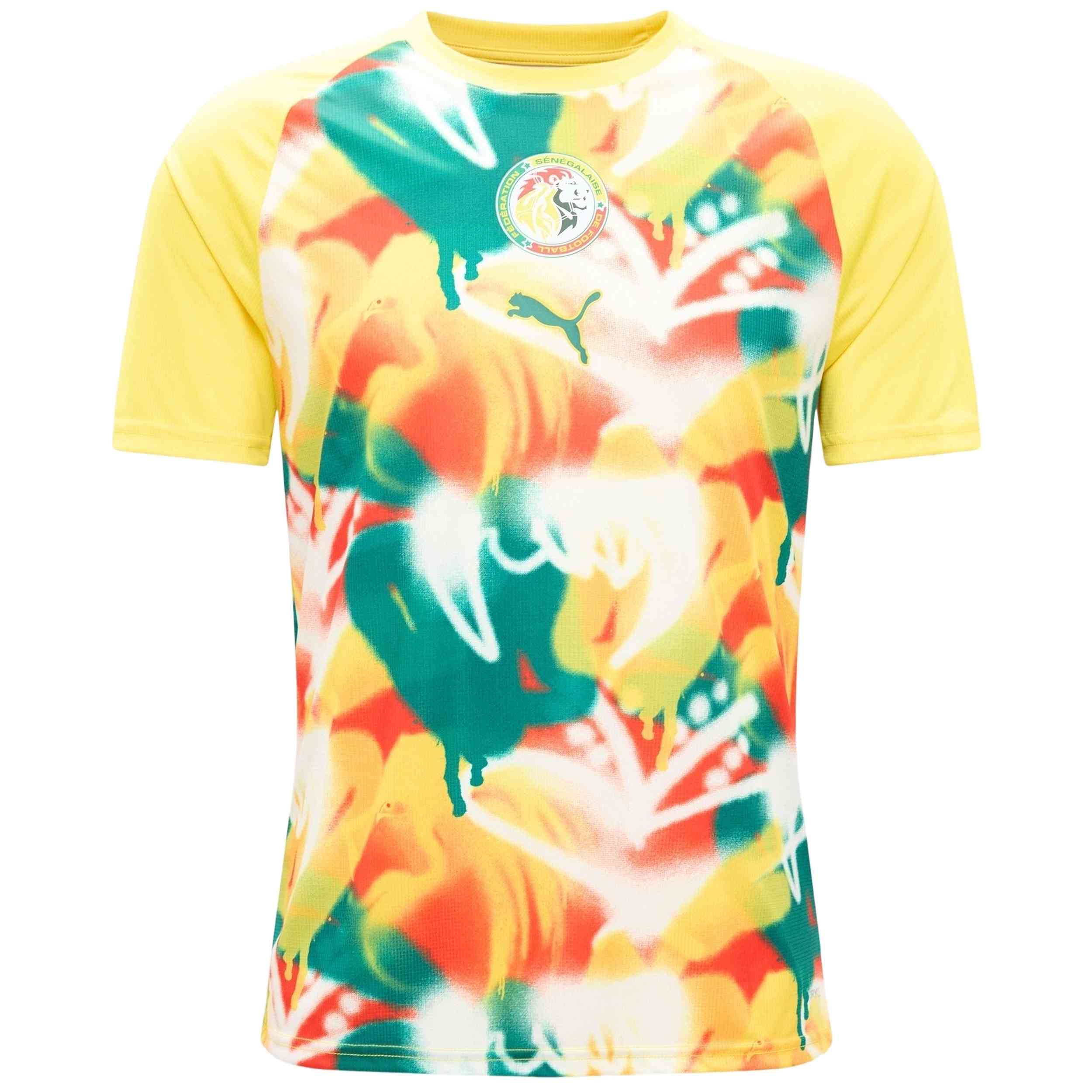 Camiseta De Manga Corta Puma modelo AUFWÄRMOBERTEIL para Hombre en color Multicolor