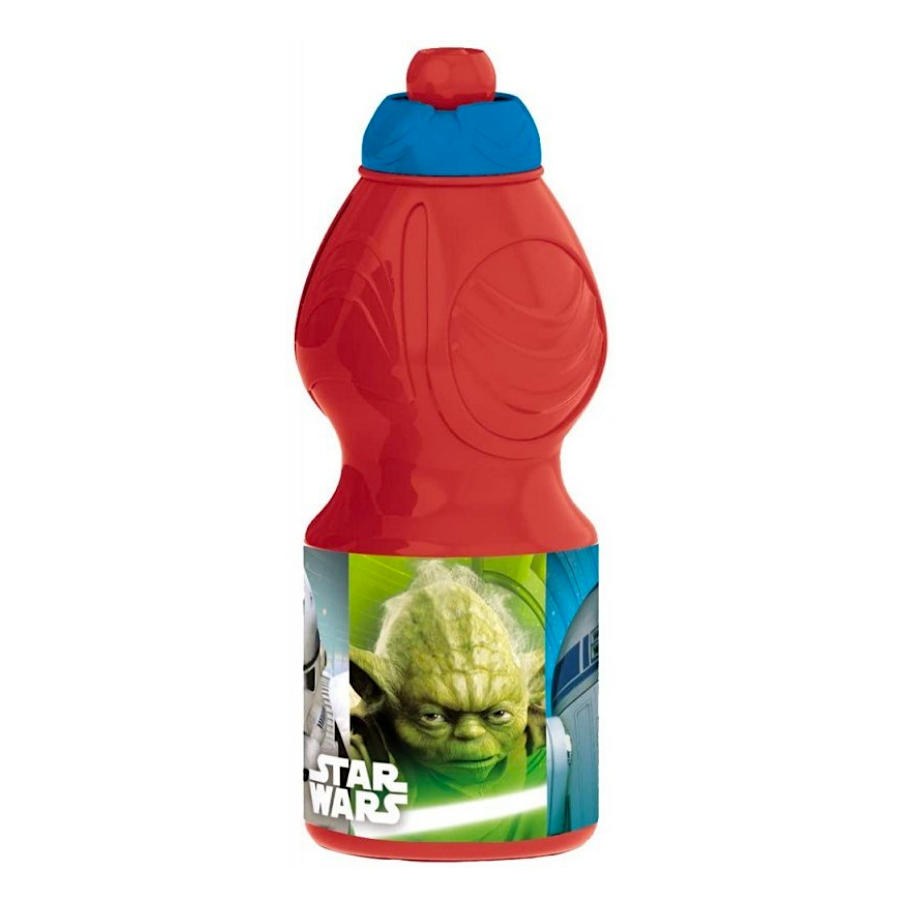 Glotomania Botella Deportiva Star Wars 400 Ml - Resistente y Fácil de Transportar