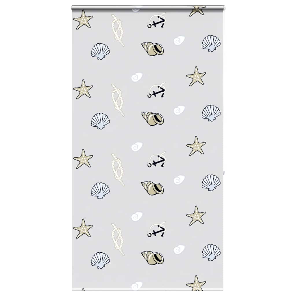 vidaXL Estor enrollable para ducha con casete 140x240 cm tela ancho