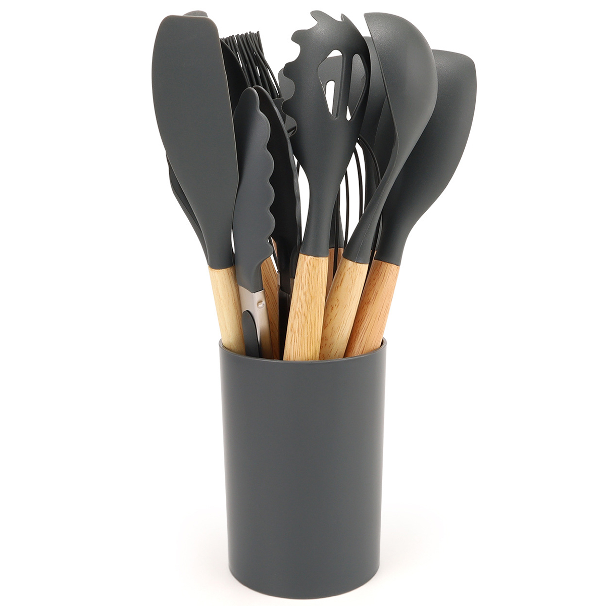 Juego de Herramientas de Cocina de Silicona de 12 Piezas