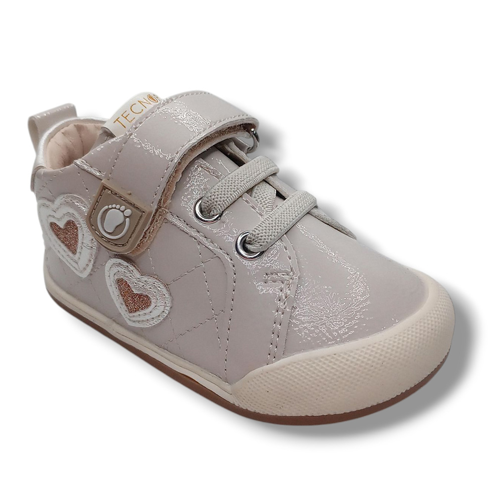 Conguitos Zapatilla Sneakers Niña Niña TESH516004-BEIGE TECNOBABY Zapatillas calzado niños Conguitos Winter ROYALE CORDONETS