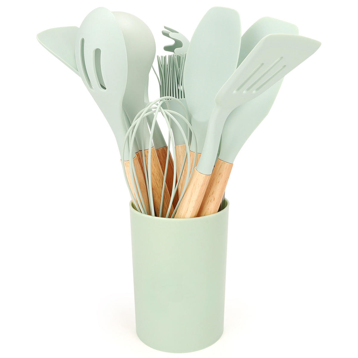 Juego de Herramientas de Cocina de Silicona de 12 Piezas