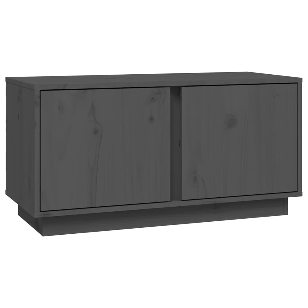 vidaXL Mueble de TV madera maciza de pino 80x35x40,5 cm, Mueble de Salon, Mueble TV, Mueble TV salon, Mesa de TV, Mueble tele