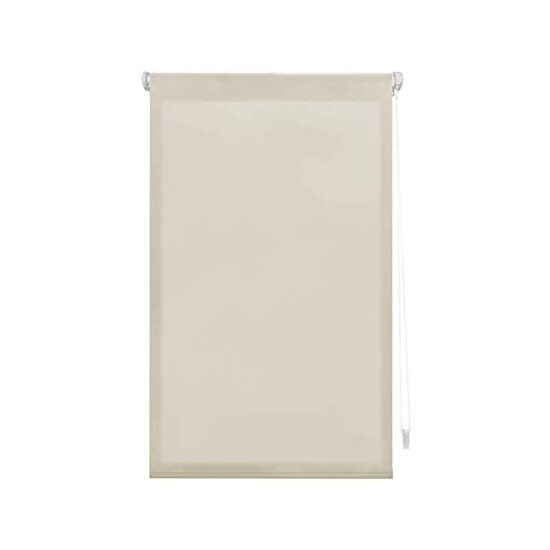 DECORBLIND  Estor Enrollable Easyfix Translúcido Liso – Estor Translúcido Fácil Instalación Sin Herramientas - Estor Ventana Tacto Suave – Estor Enrollable Liso para Ventanas - Estor Protección UV Aisla del Frio y Calor