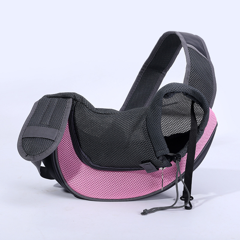 TK Mochila Porta Mascotas Para Pequeños Perros Y Gatos Viaje Al Aire Libre Transporte Suave De Malla Oxford Cómodo Sling Mano Bolsa Tote