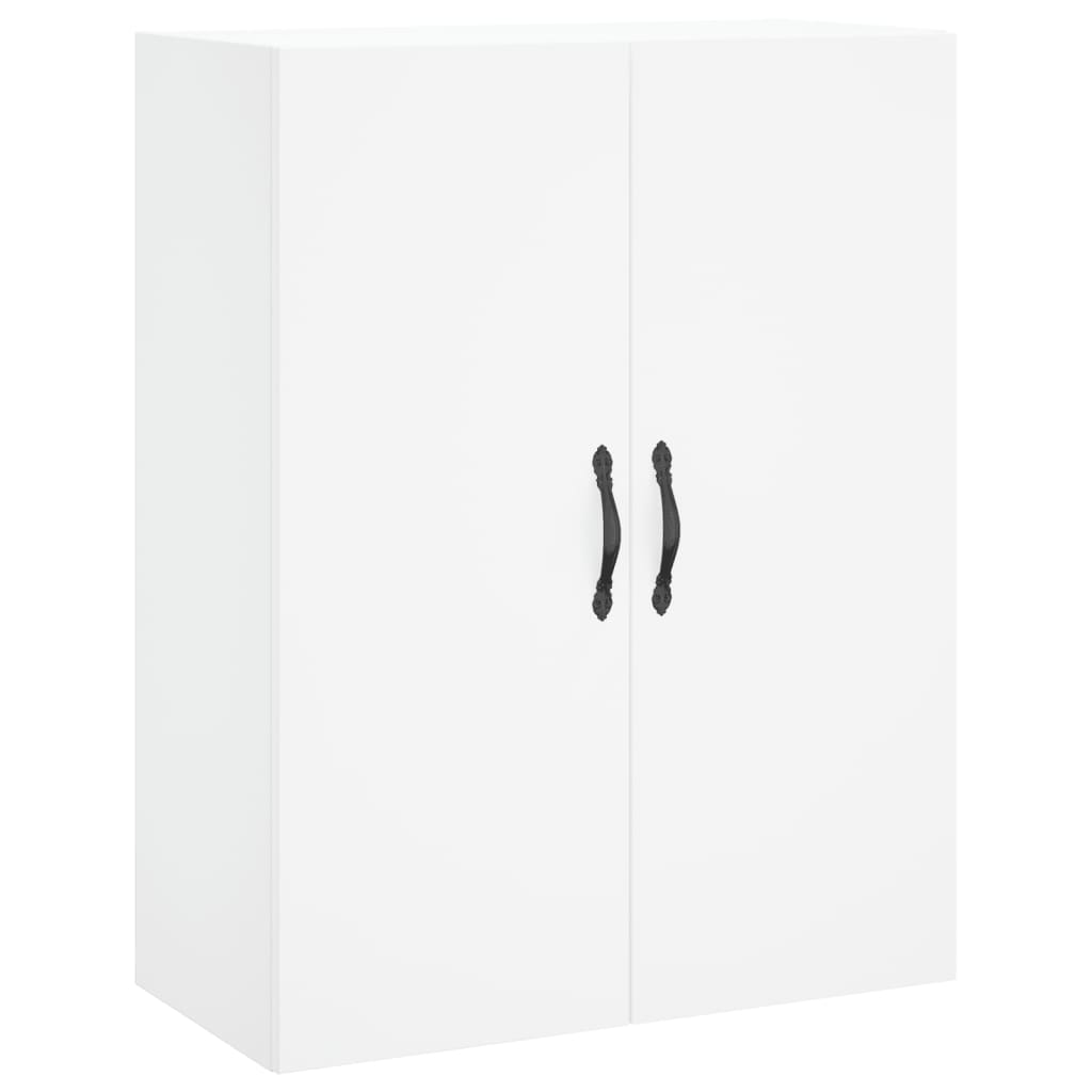 vidaXL Armario de pared madera de ingeniería blanco 69,5x34x90 cm
