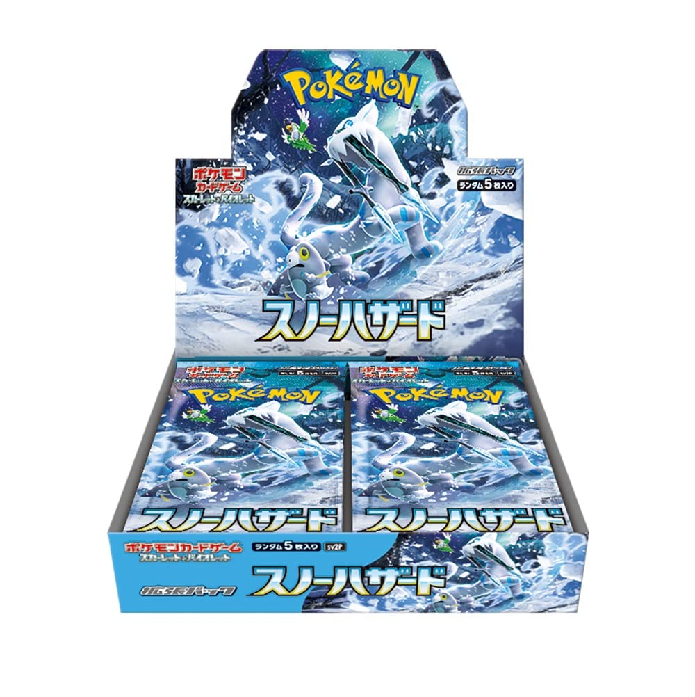 Pokemon TCG Snow Hazard Booster Box 30 Sobres (Importacion Japonesa) - Nuevo precintado