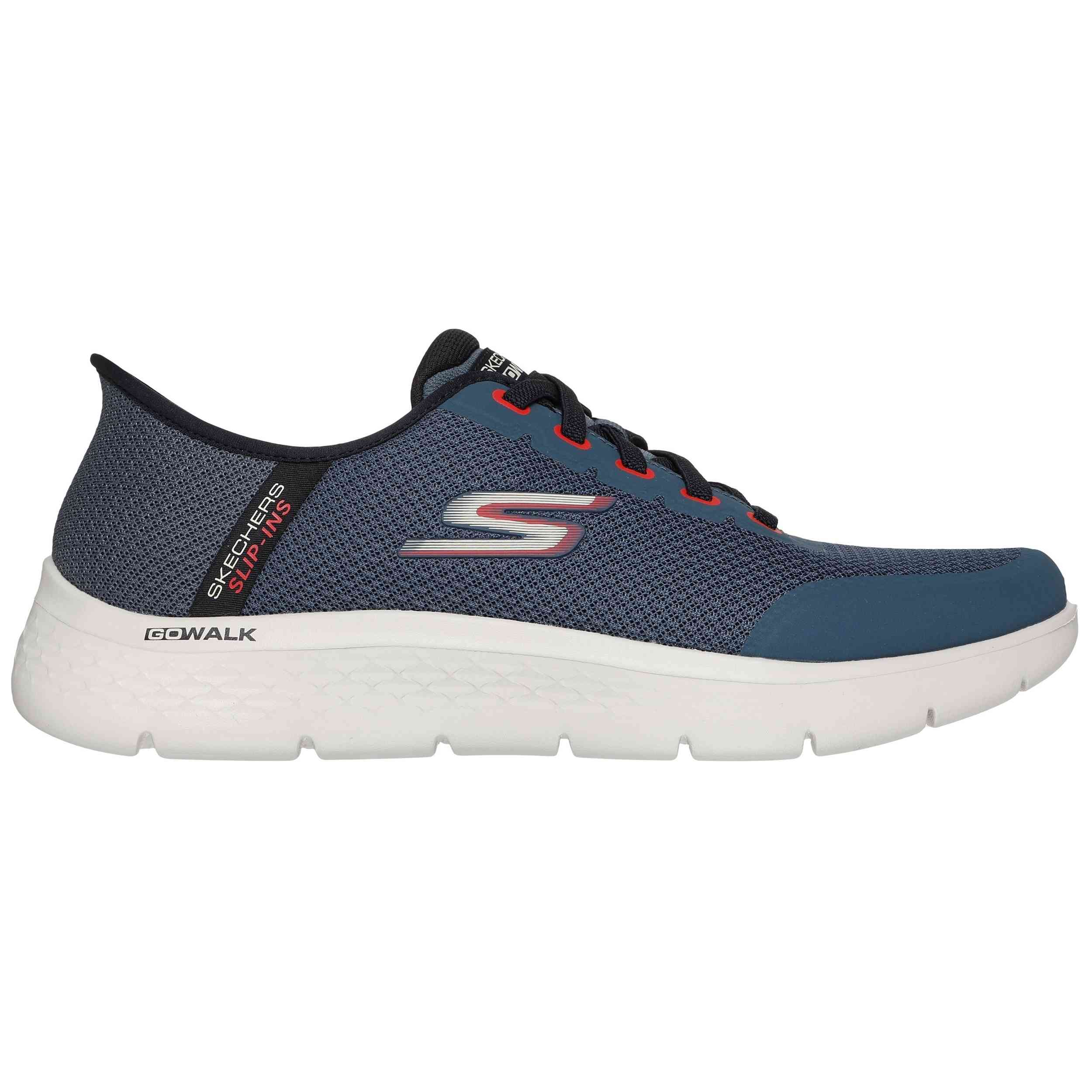 Zapatillas Skechers Slip-ins Go Walk Flex - Zapatillas Skechers Gris MKP