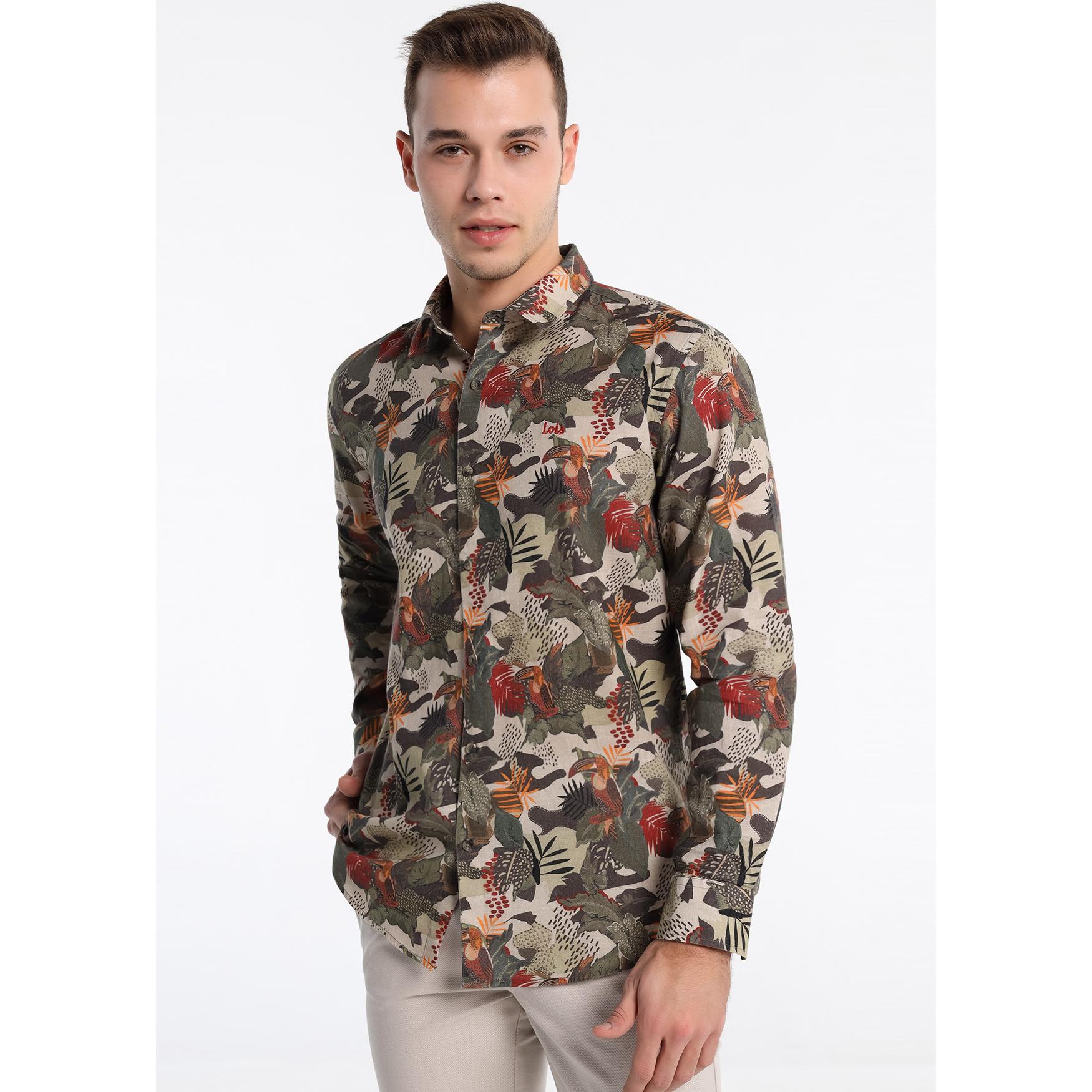 LOIS JEANS - Camisa Manga Larga Estampado