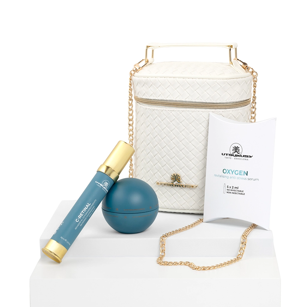 Utsukusy - Línea C-Retinal  edición limitada campaña de Navidad tratamiento facial con vitamina C para rostro