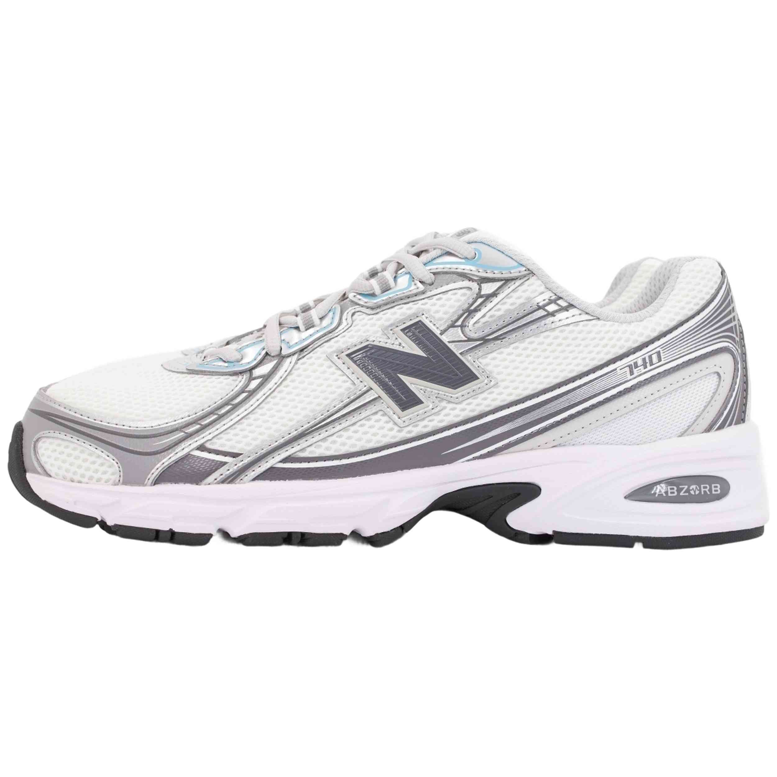 Zapatillas New Balance modelo 740 para hombre y mujer en color Blanco