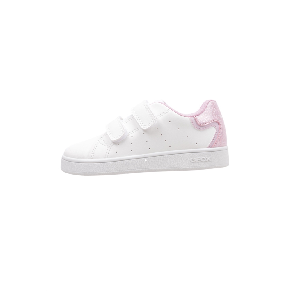 Geox B ECLYPER GIRL A Deportivas Con Velcro Bebé - niña (hasta la talla 30) Blanco