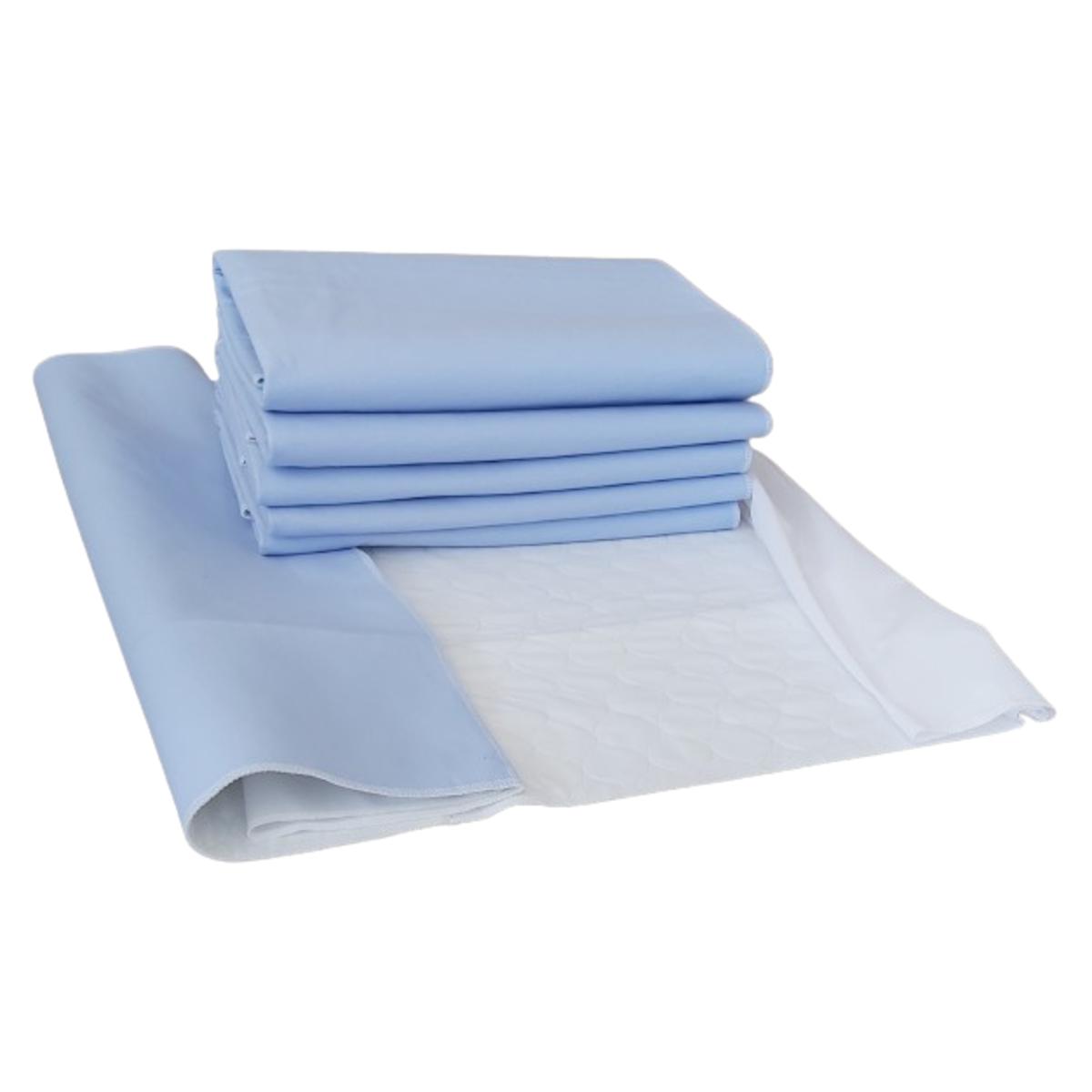 Empapador absorbente, lavable, reutilizable, impermeable, suapel, entremetida 3 capas con alas 85x90 protector de colchón