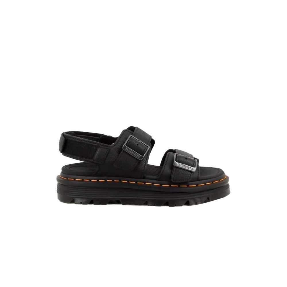 Sandalias Planas Dr. Martens Zebzag Sandal Mujer Negro