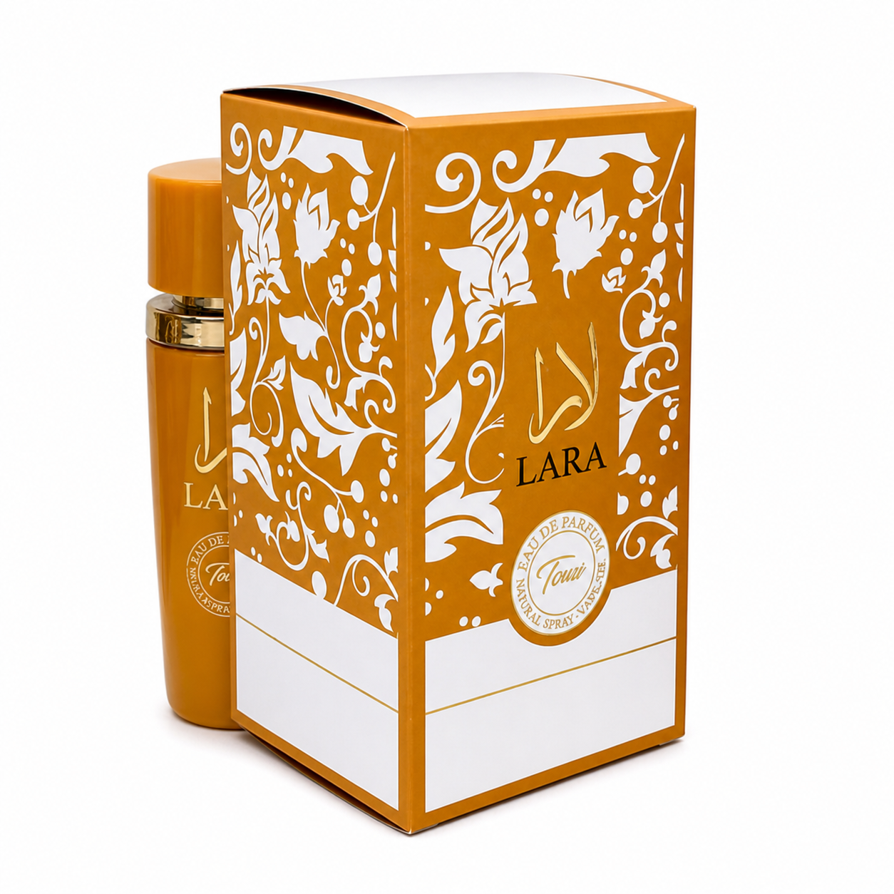 Lara Tous Eau de Parfum para Mujer 100 ml – Perfume Femenino Tropical, Dulce y Afrutado – Aroma de Mango, Coco y Maracuyá con Jazmín, Flor de Azahar, Vainilla y Almizcle – Fragancia Floral Gourmand en Spray – Ideal para Diario y Regalo