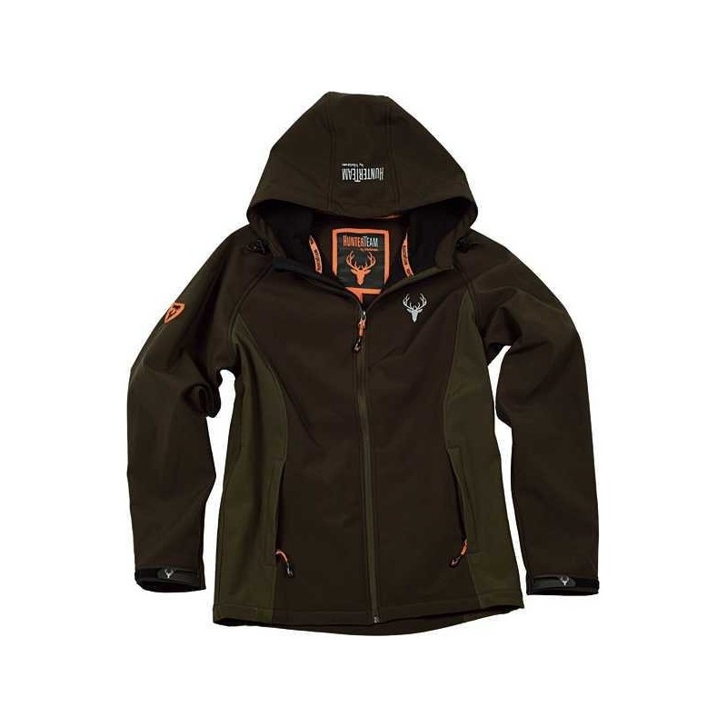 Chaqueta Impermeable Workshell para Caza y Pesca - Resistente Al Desgarro