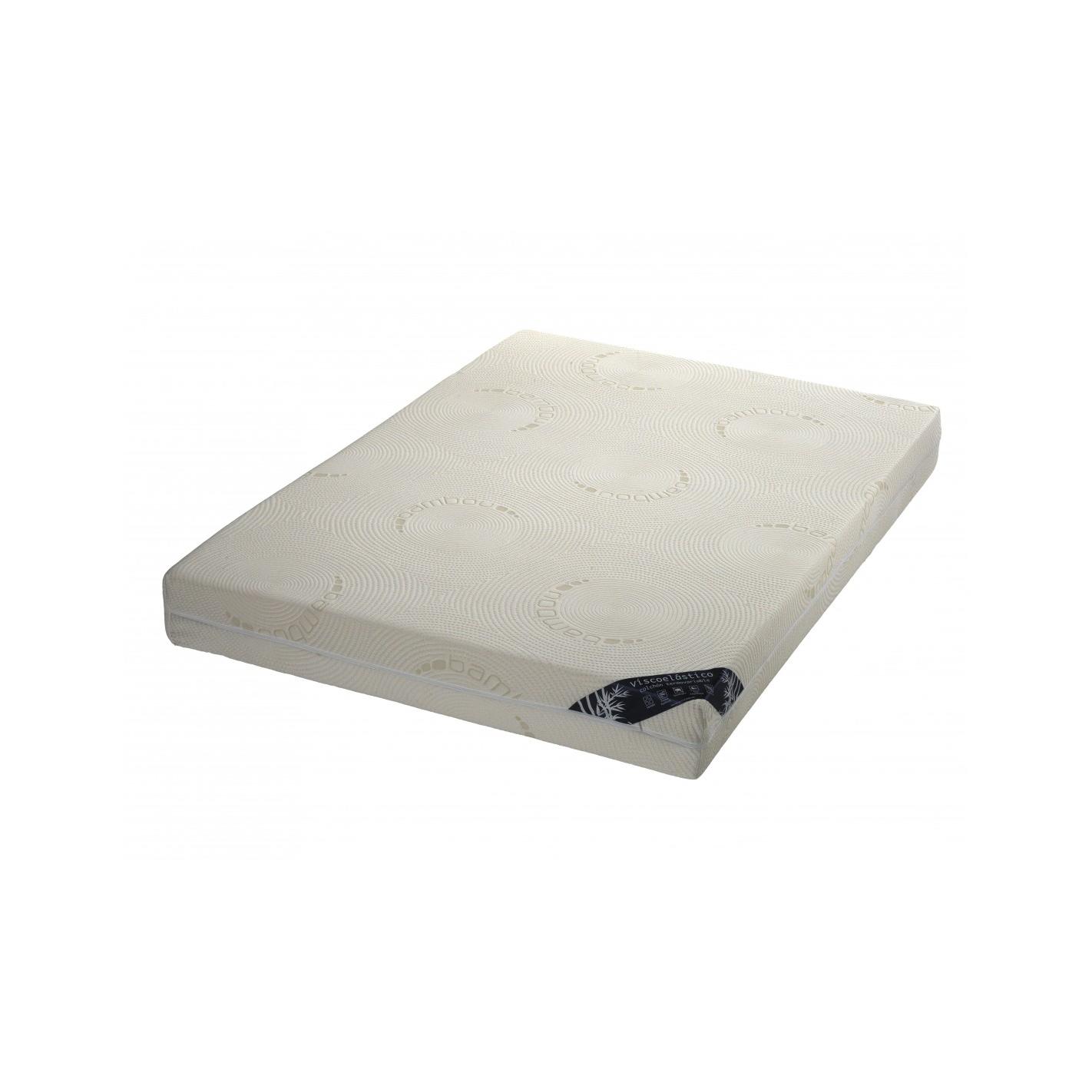 Todocama - Colchón viscoelástico con núcleo HR Bambou 21cm con funda Hipoalergénica.