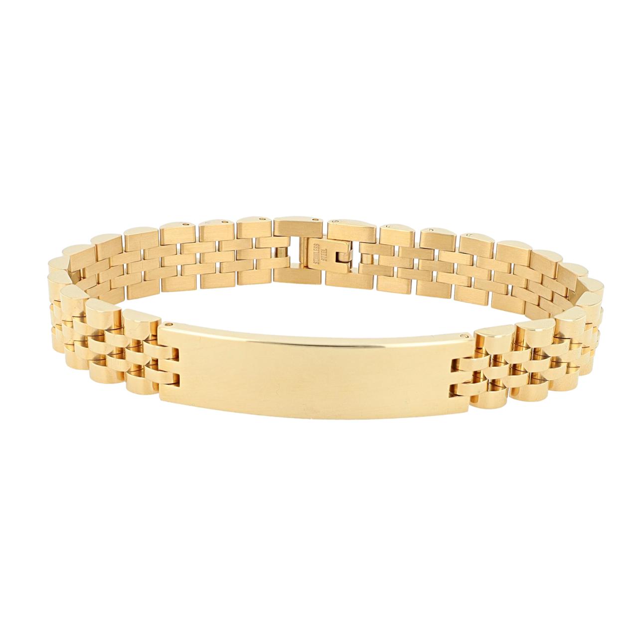 Akzent® Pulsera "Austin" em Aço Inoxidável - 0652