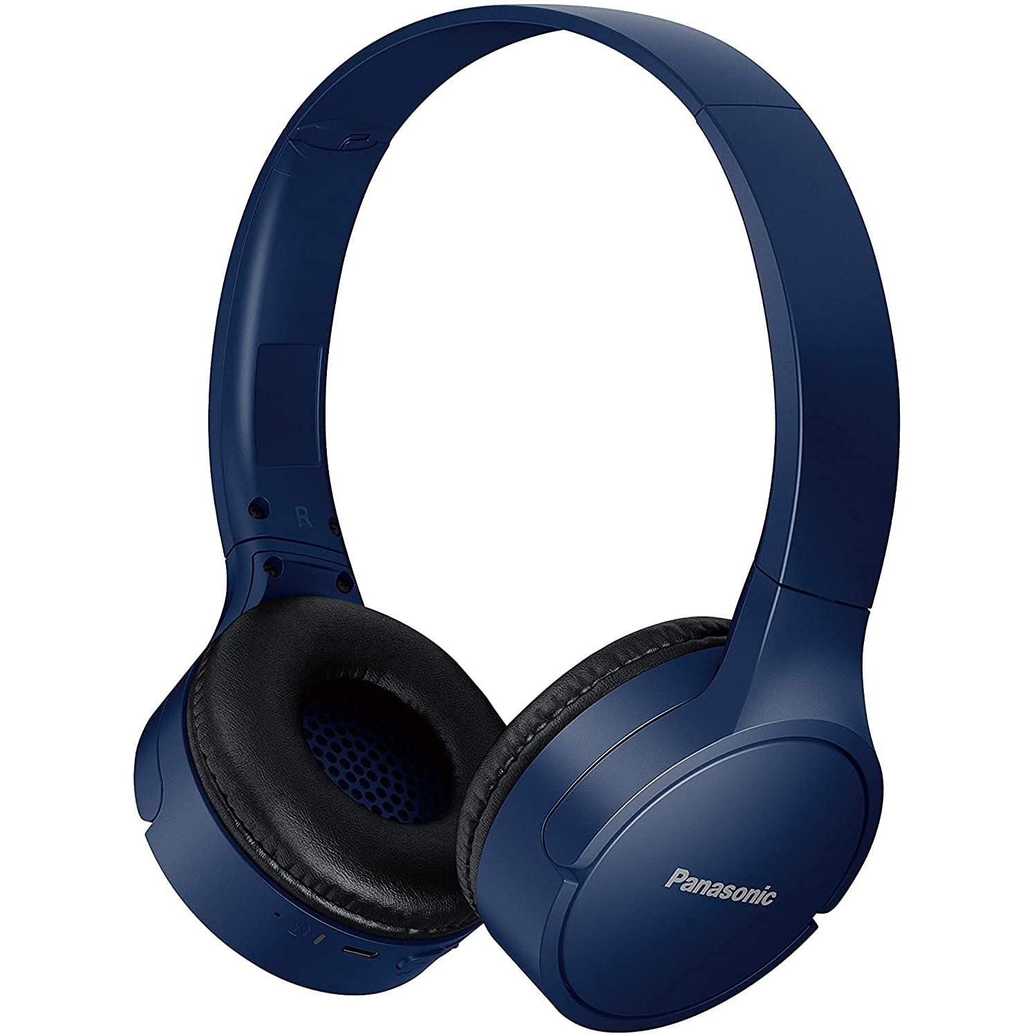 Panasonic Audífonos inalámbricos Urbanos RB-HF420B (On-Ear, Quick Charge, hasta 50 horas de duración de la batería, auriculares ligeros, control por voz)