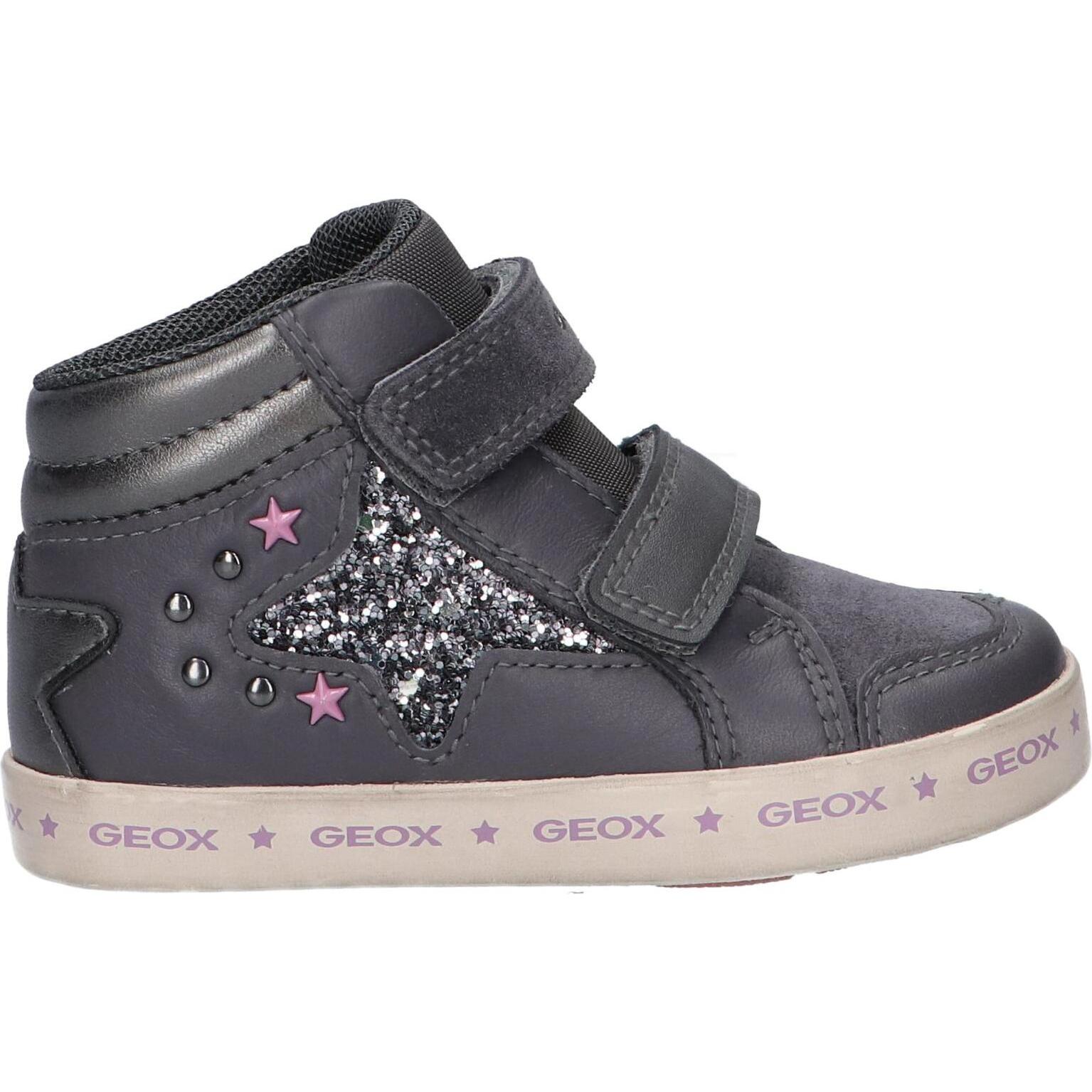 Geox b16d5a 085nf b kilwi c9004 anthracite girl's ankle boots