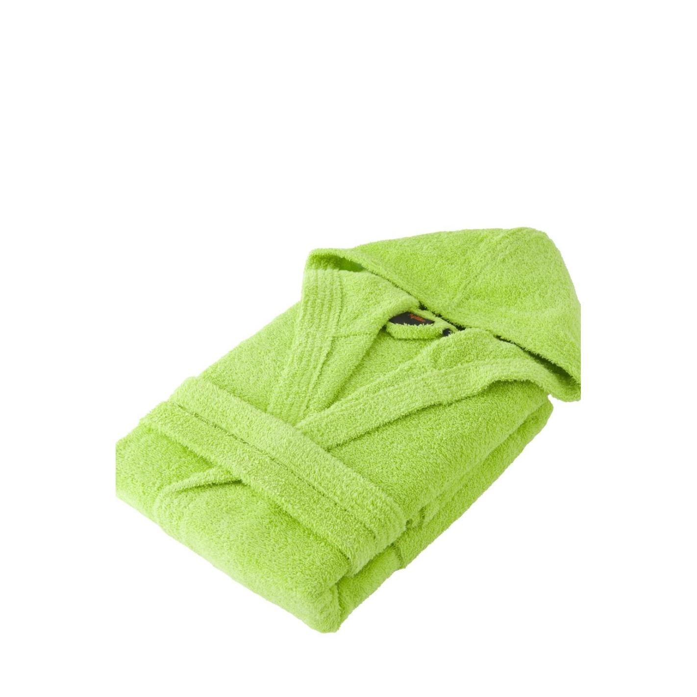 Rizo Basic - Albornoz Liso con Capucha Rizo Basic de 450g - 100% Algodón Cardado, Suavidad y Confort Inigualables