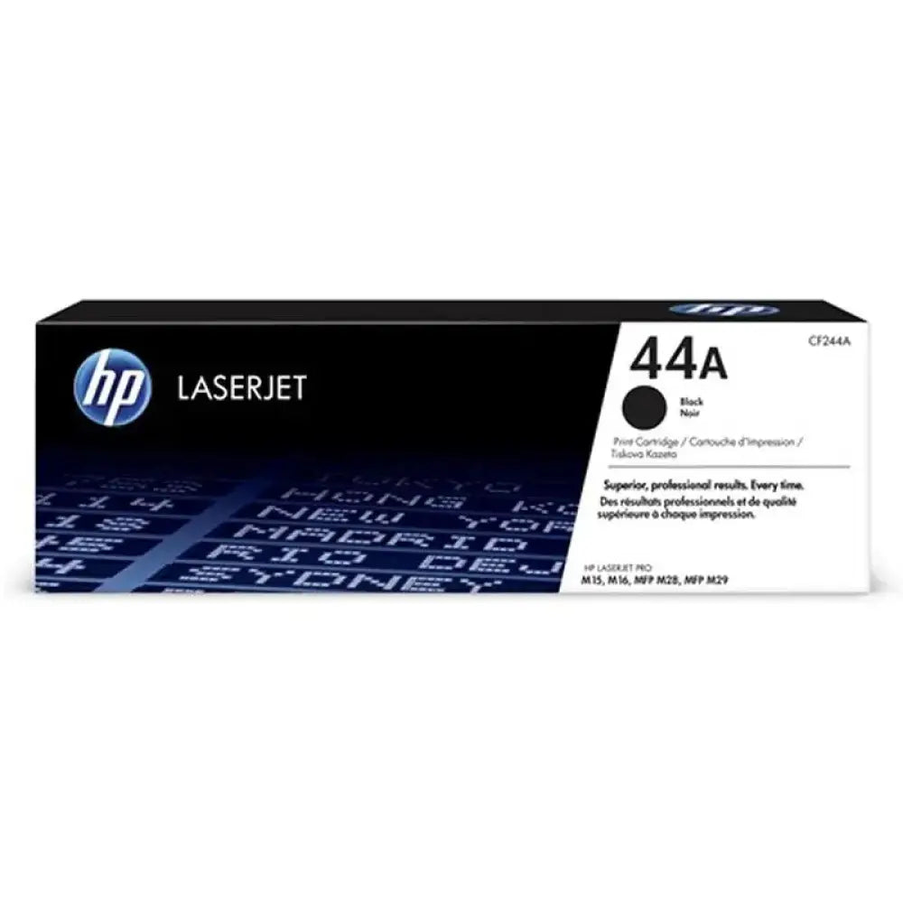 HP - Tóner láser CF244A negro original para HP LaserJet Pro M15 y M28, rendimiento estándar de 1000 páginas