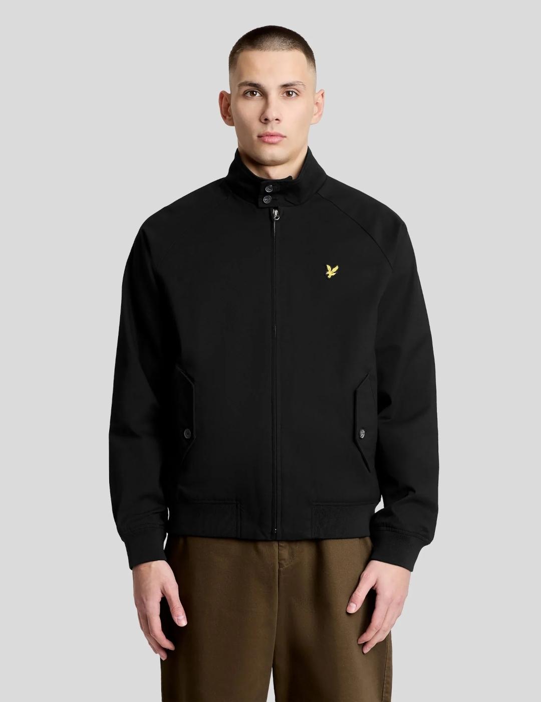 LYLE&SCOTT CAZADORA NEGRA HARRINGTON