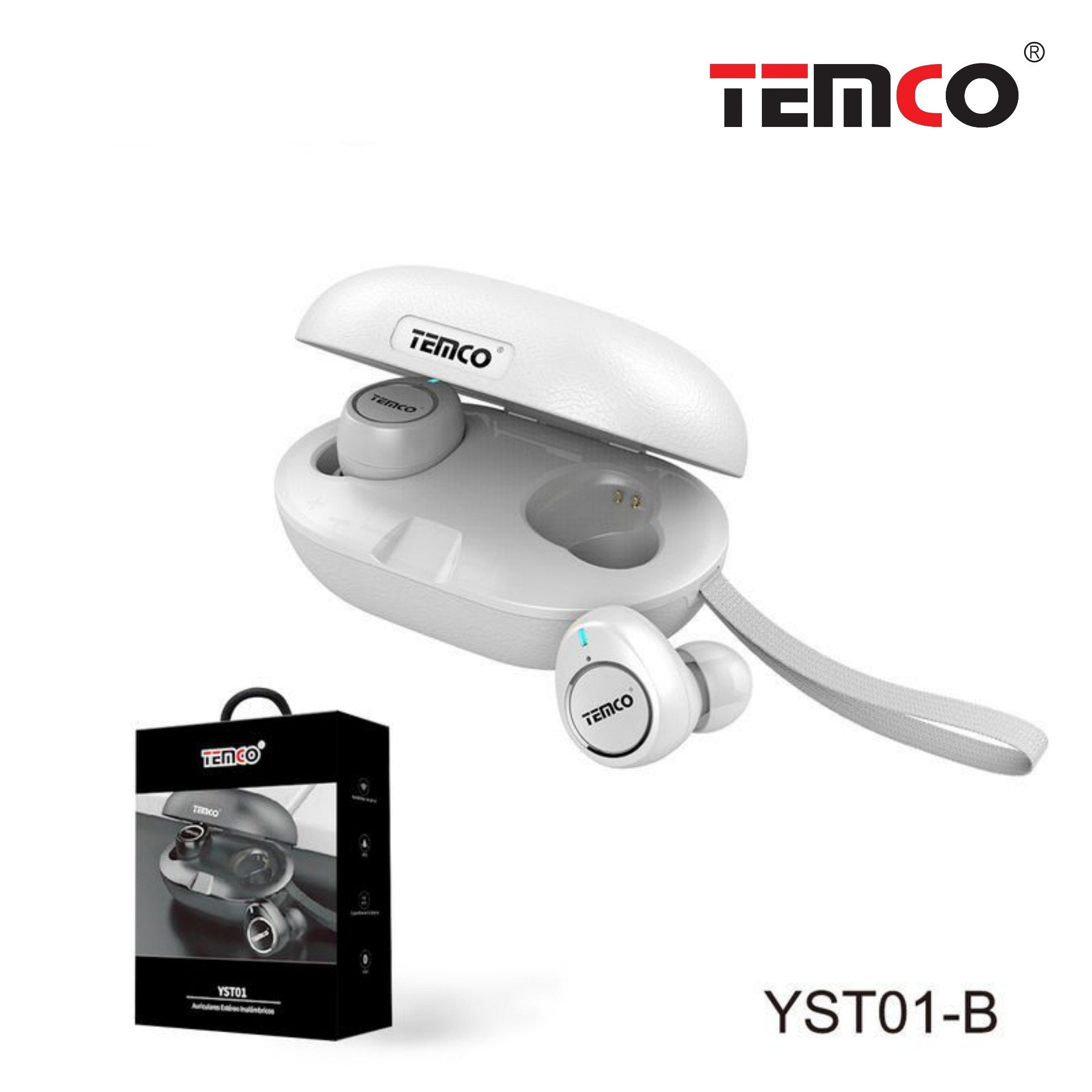 Auriculares Pinganillos Inalámbricos Blanco