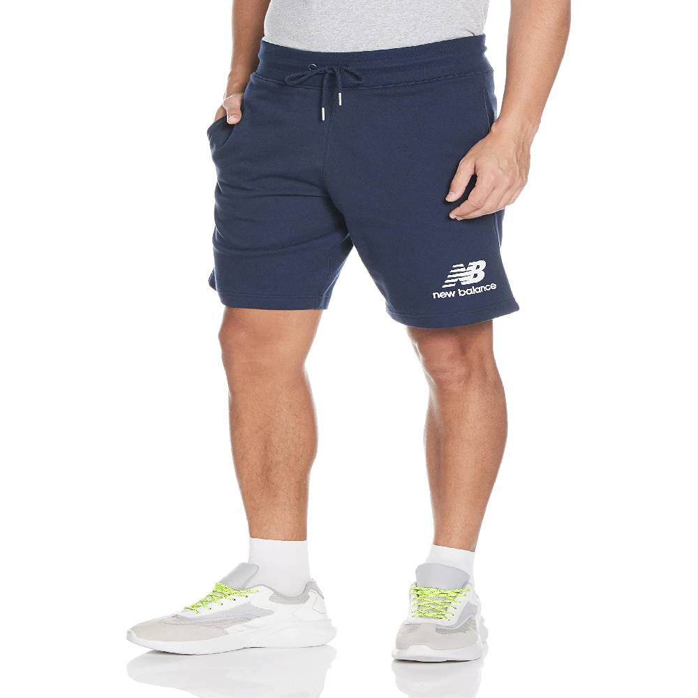 New Balance Bermuda Algodón Ms03558 Ecl Talla Adulto - S
