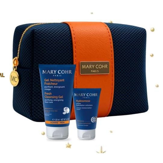 MARY COHR - COFRE HOMBRE HYDROSMOSE HOMME 50ML + GEL NETTOYANT FRAICHEUR HOMME 150ML