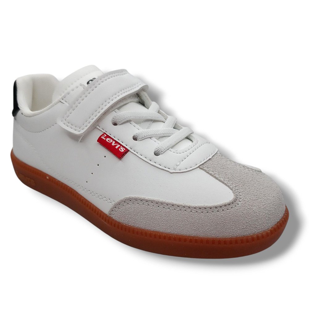 Levi's Levis Zapatilla Sneakers Niño JACKSON VJAC0001S BLANCO Zapatillas calzado niños Levis Winter ROYALE CORDONETS
