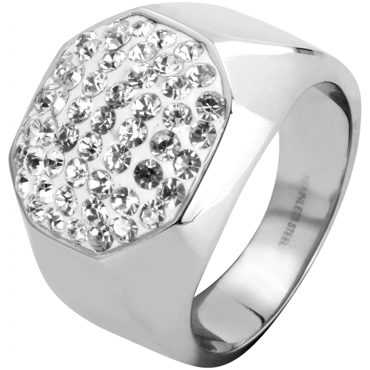 Akzent® Anillo Feminino em Aço Inoxidável - Tam.64 - 0134