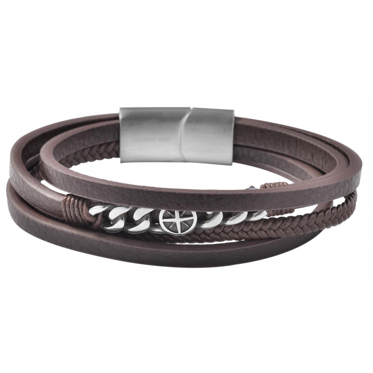 Akzent® Pulsera em Couro