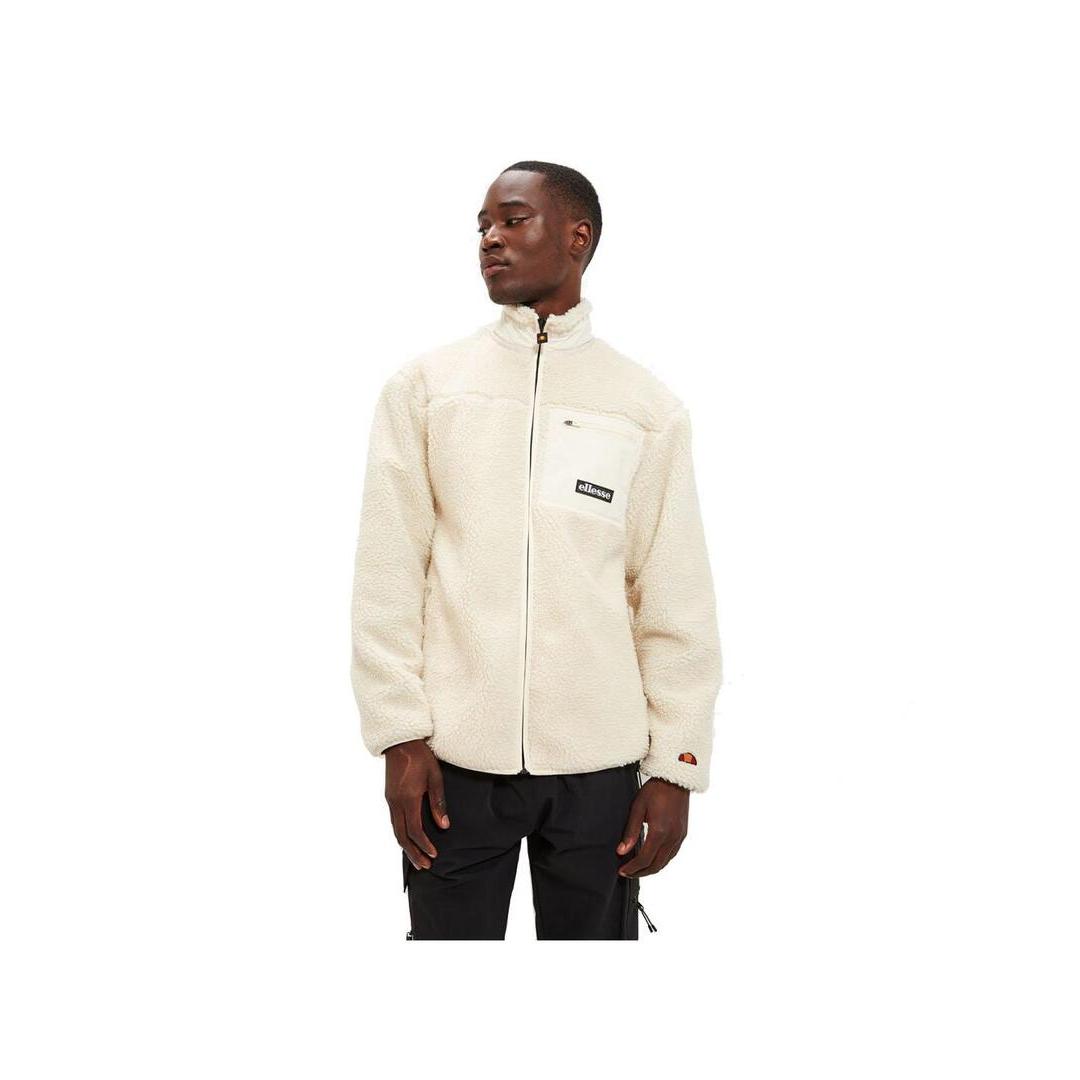 Chaqueta Polar Hombre Ellesse Este FZ Blanco - Corte Clásico