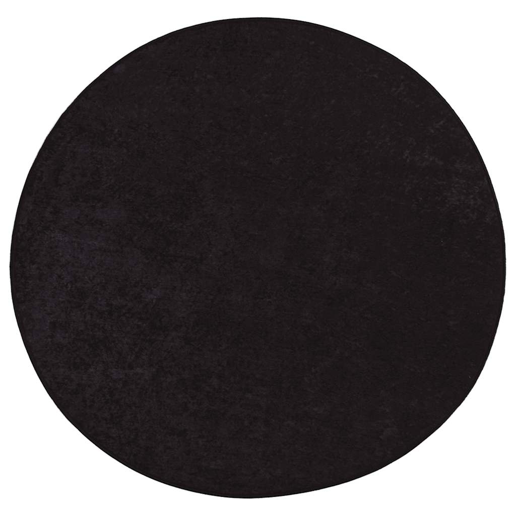 vidaXL Alfombra lavable Ø 120 cm Multicolor