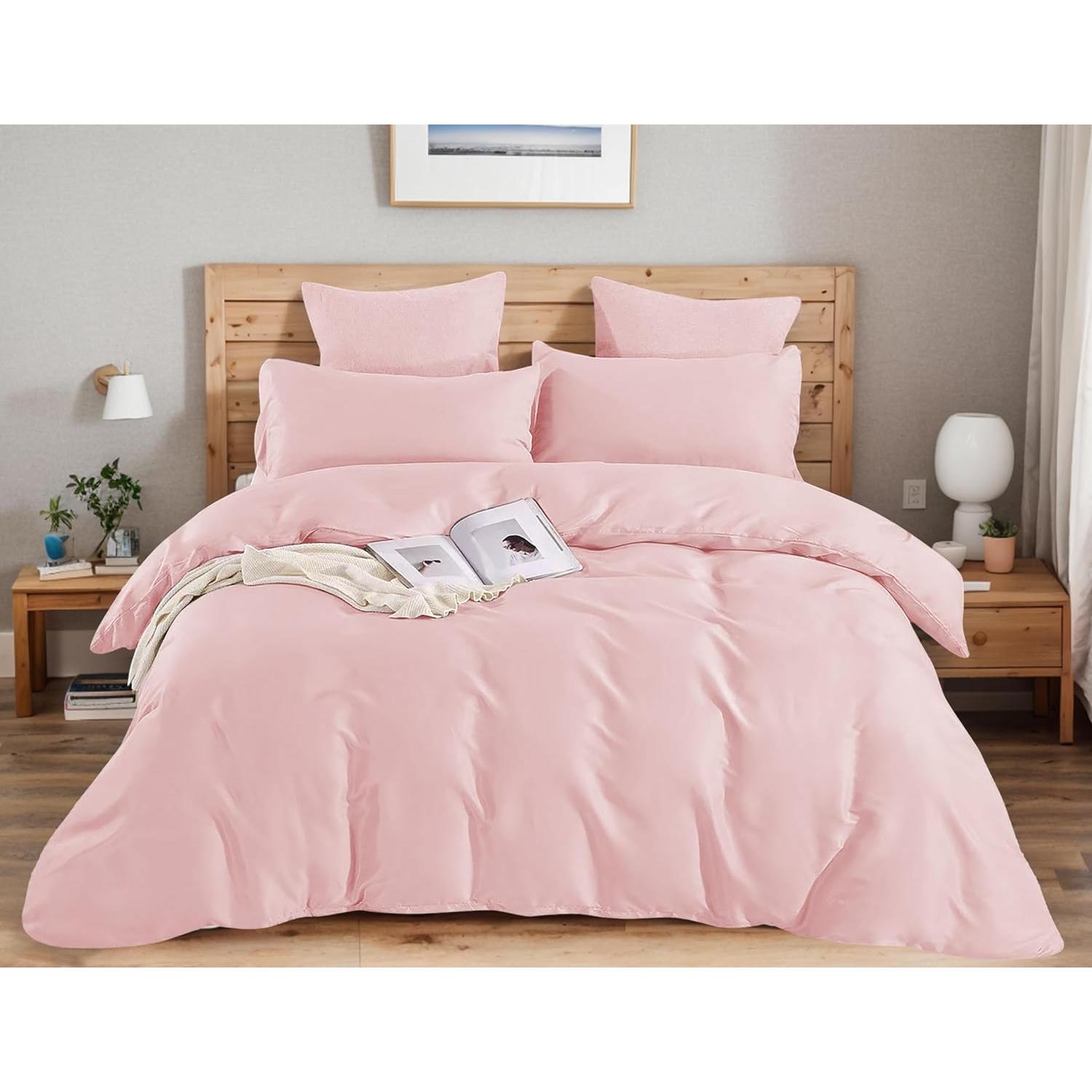 PLSS HOME Juego Funda Nórdico Microfibra Hipoalergénica Cama 90/135/150/180cm - Lavable a Máquina