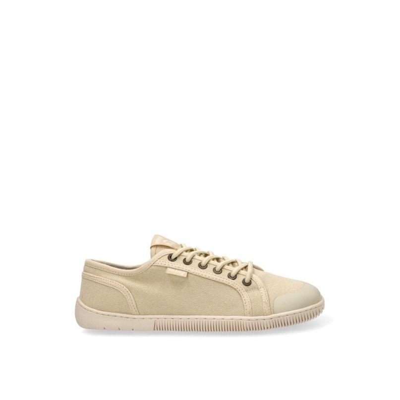 Zapatillas Respetuoso/barefoot Mustang - Mujer - Suela Plana - Modelo 60944 - Color Beige