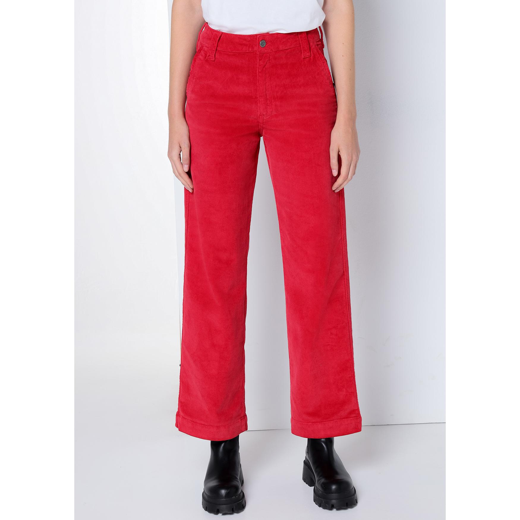 CIMARRON - OLIVIA GHALIA - Pantalon chino - Cintura Media -Recto Ancho- Tiro largo- Tallaje en Pulgadas