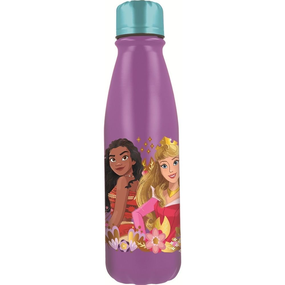 STOR BOTELLA ALUMINIO INFANTIL 600 ML PRINCESS COURAGEOUS HEART DISNEY PRINCESAS