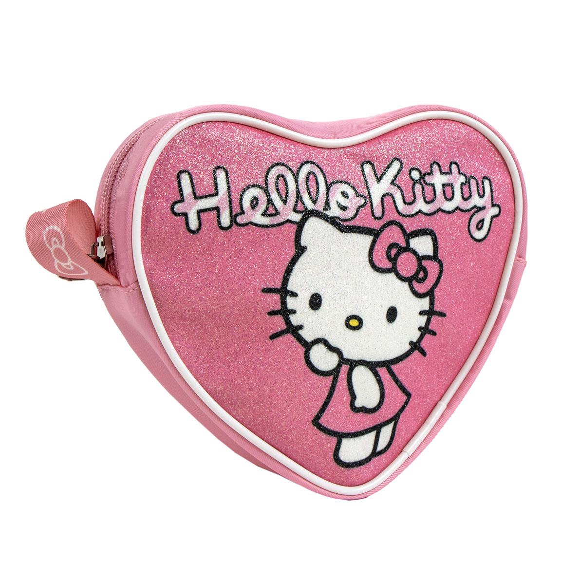 BOLSITO HELLO KITTTY CON FORMA DE CORAZÓN. TAMAÑO 16X13X4CM. - Cerdá LIFE'S LITTLE MOMENTS