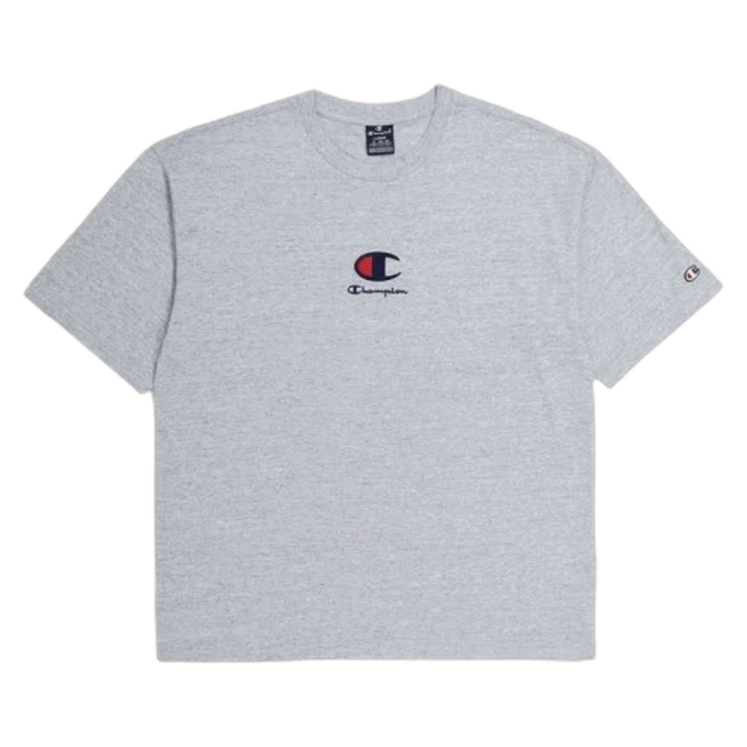 Camisetas De Manga Corta Champion modelo 219847-EM021 para HOMBRE en color Gris