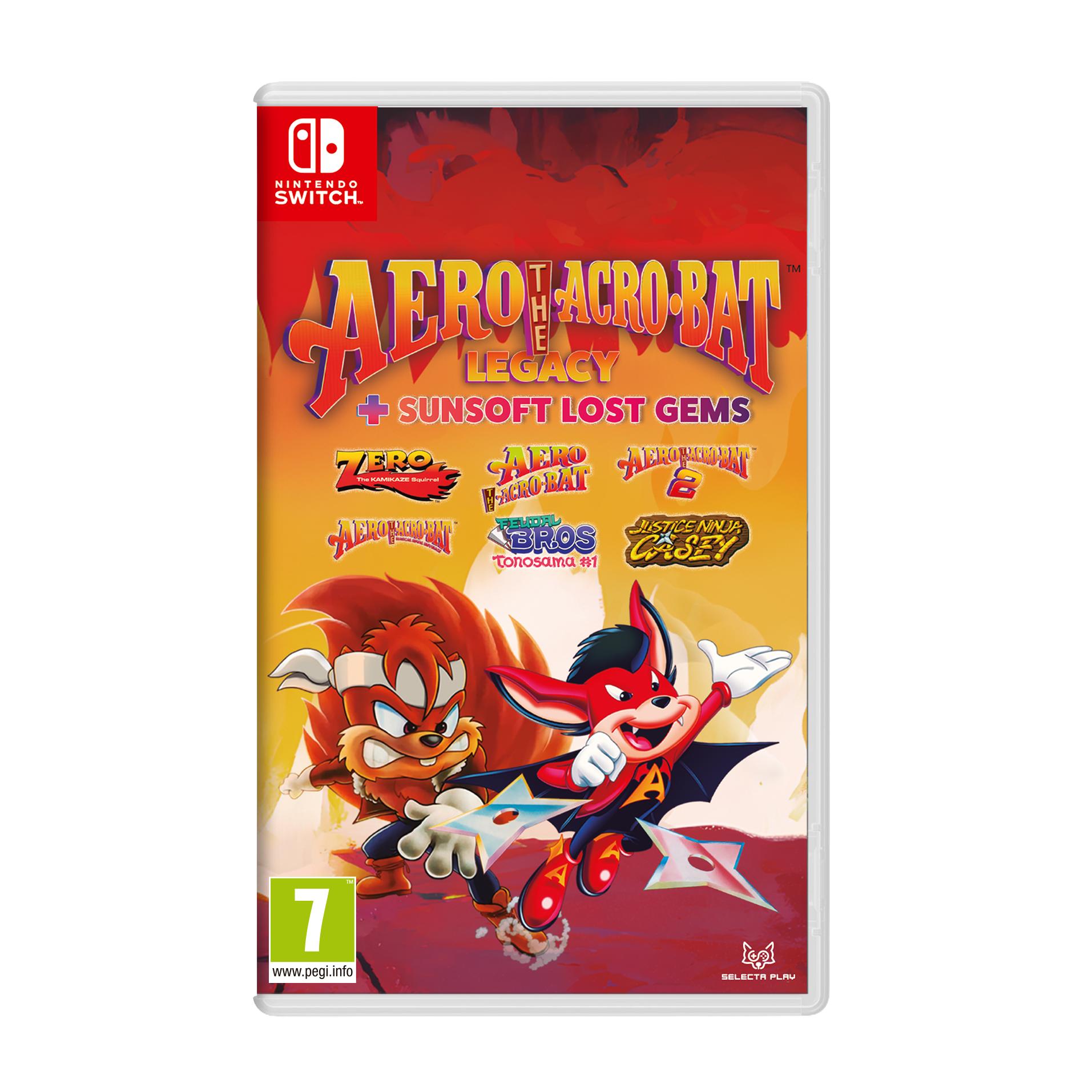 Aero The Acro Bat Day One Edition - Nintendo Switch - Nuevo precintado - PAL España