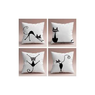 CA Juego de 4 fundas de cojín Sollbry, 45 x 45 cm, estilo bohemio, decorativas, para sofá, oficina, coche, dormitorio y decoración del hogar.