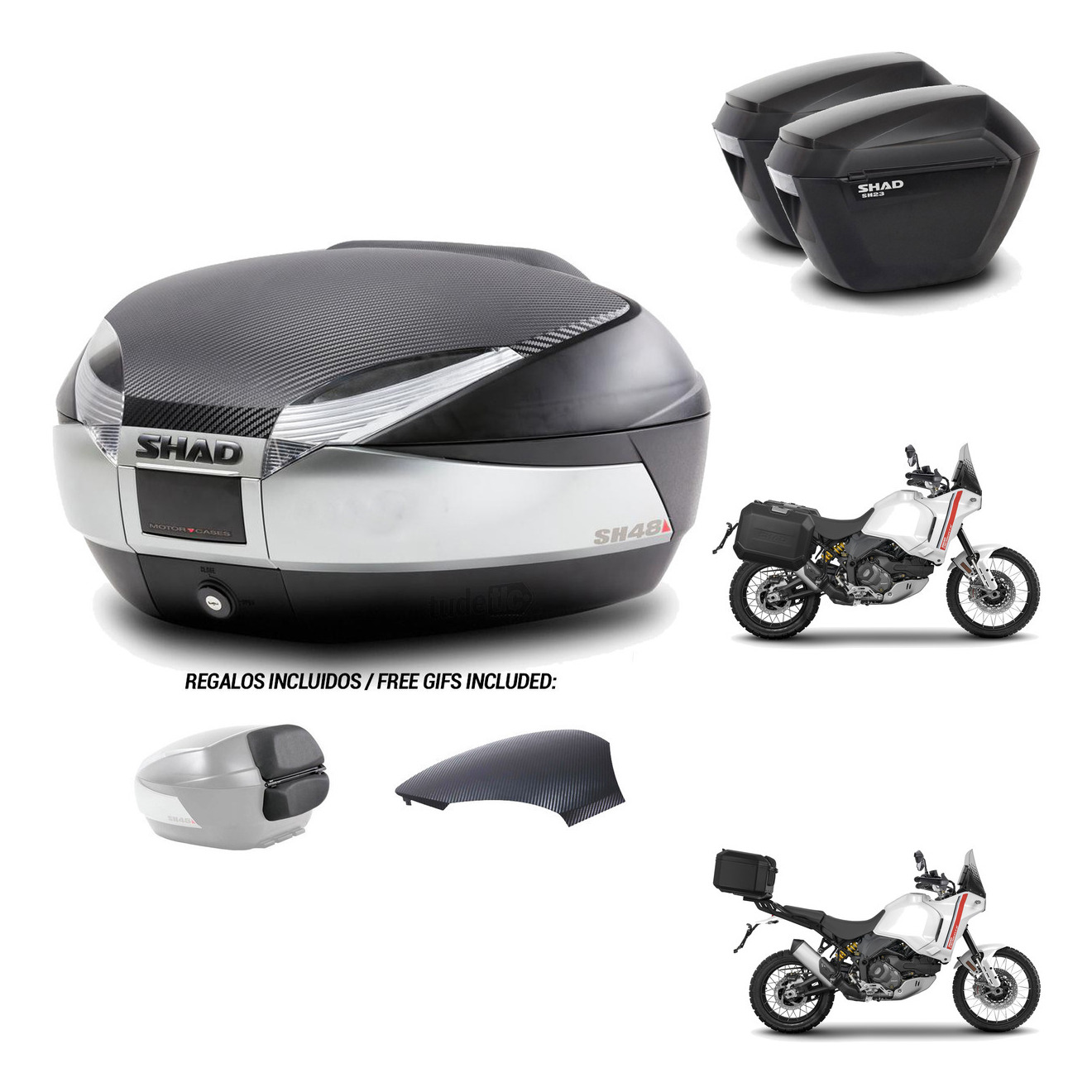 Maletas Sh23 + Herraje Baul + Herraje 4P KIT-578337