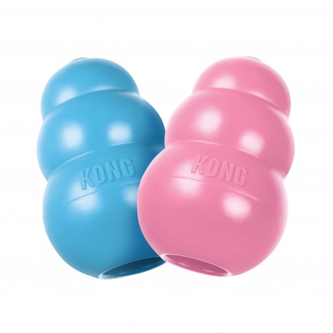 Kong Puppy Mordedor Para Cachorros Rosa - Talla S
