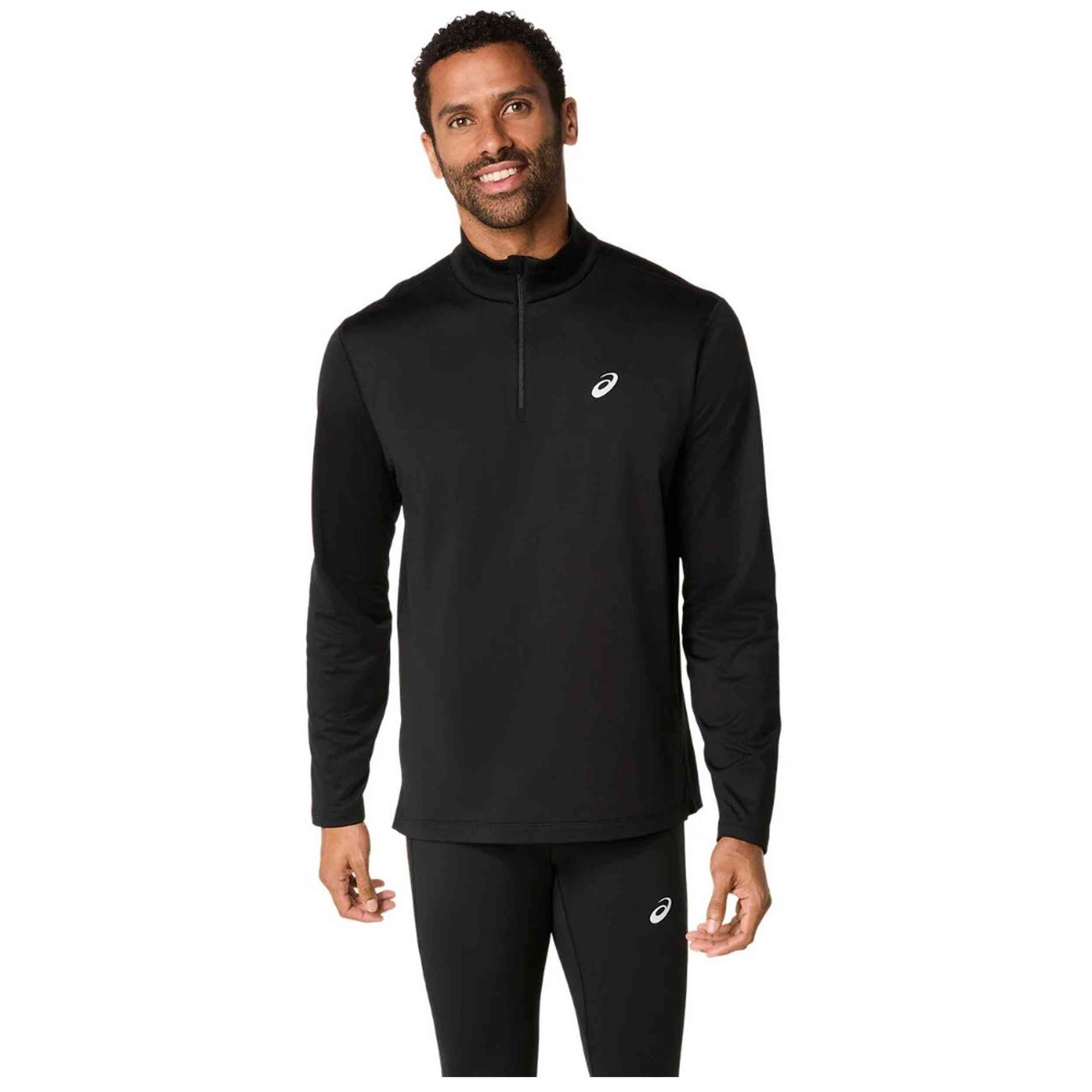 Camiseta Asics modelo Core Ls 1/2 Zip Winter Top