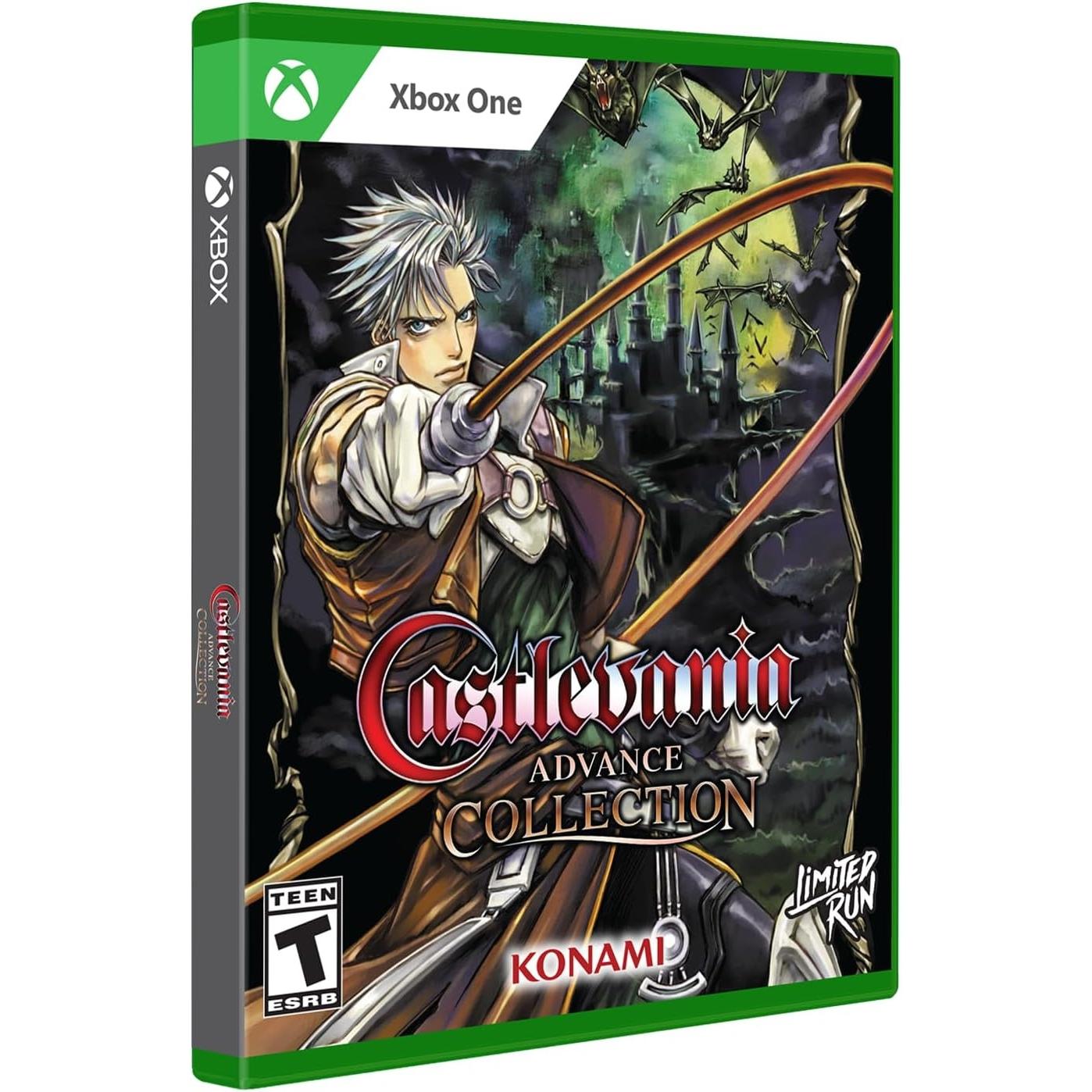 Castlevania Advance Collection (Circle of the Moon Cover) (Limited Run Games) Juego Fisico para Consola Microsoft XBOX One