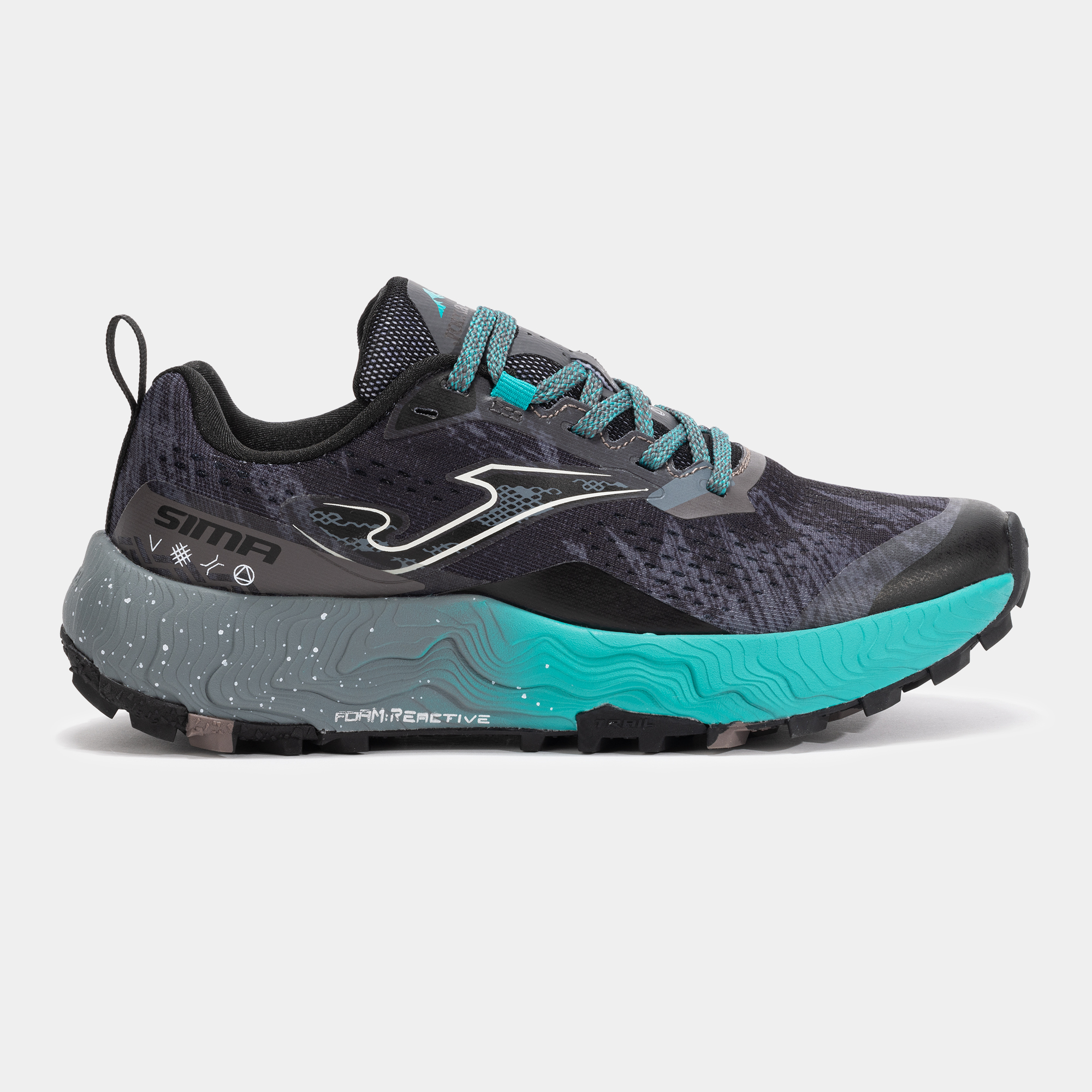 Zapatilla Trekking Mujer Joma Sima 2531 Negro Resistente