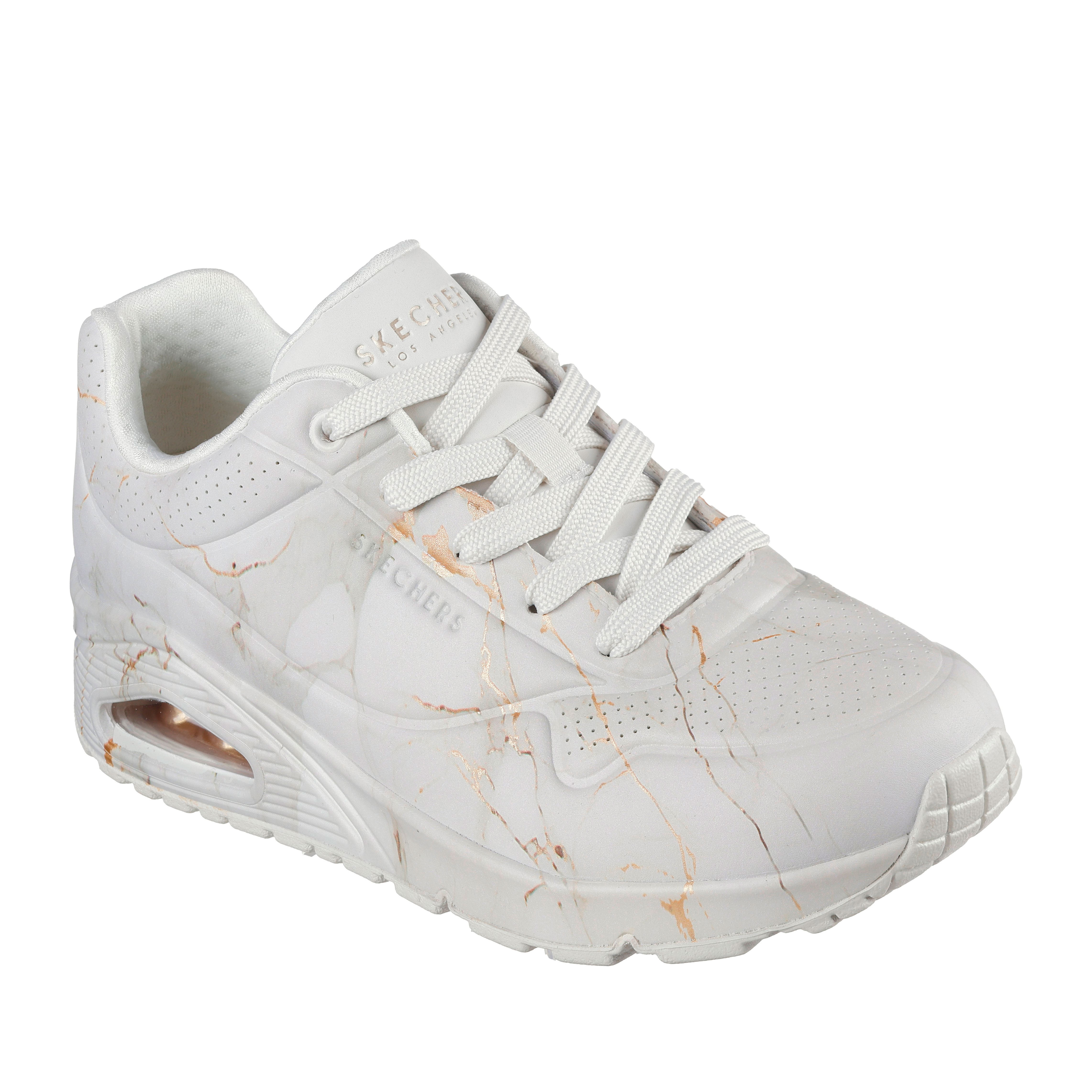 Skechers Zapatillas Uno Blancas 155584-OFWT , para Mujer